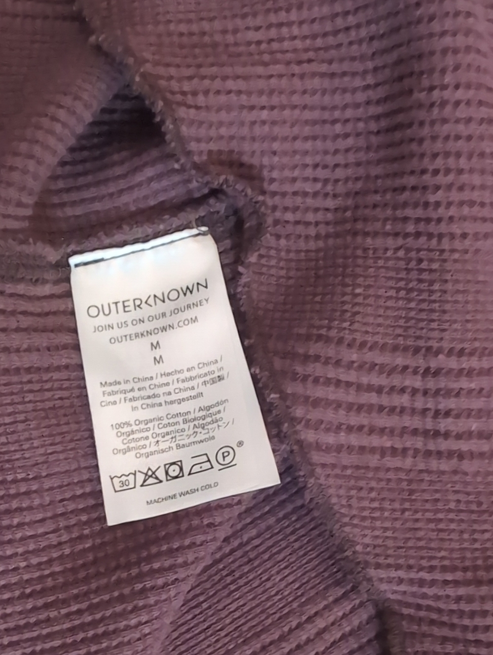 Outerknown Ribbed Henley - Picture 8 of 8